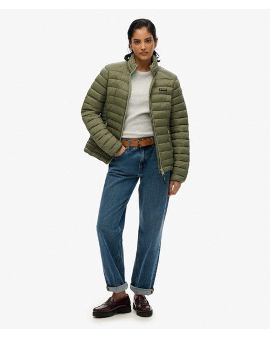 Superdry Green Fuji Lite Padded Jacket