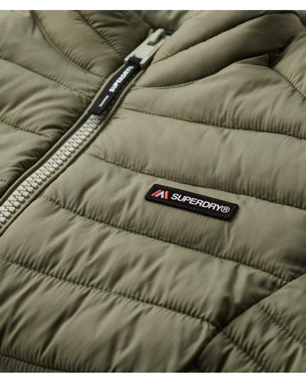 Superdry Green Fuji Lite Padded Jacket