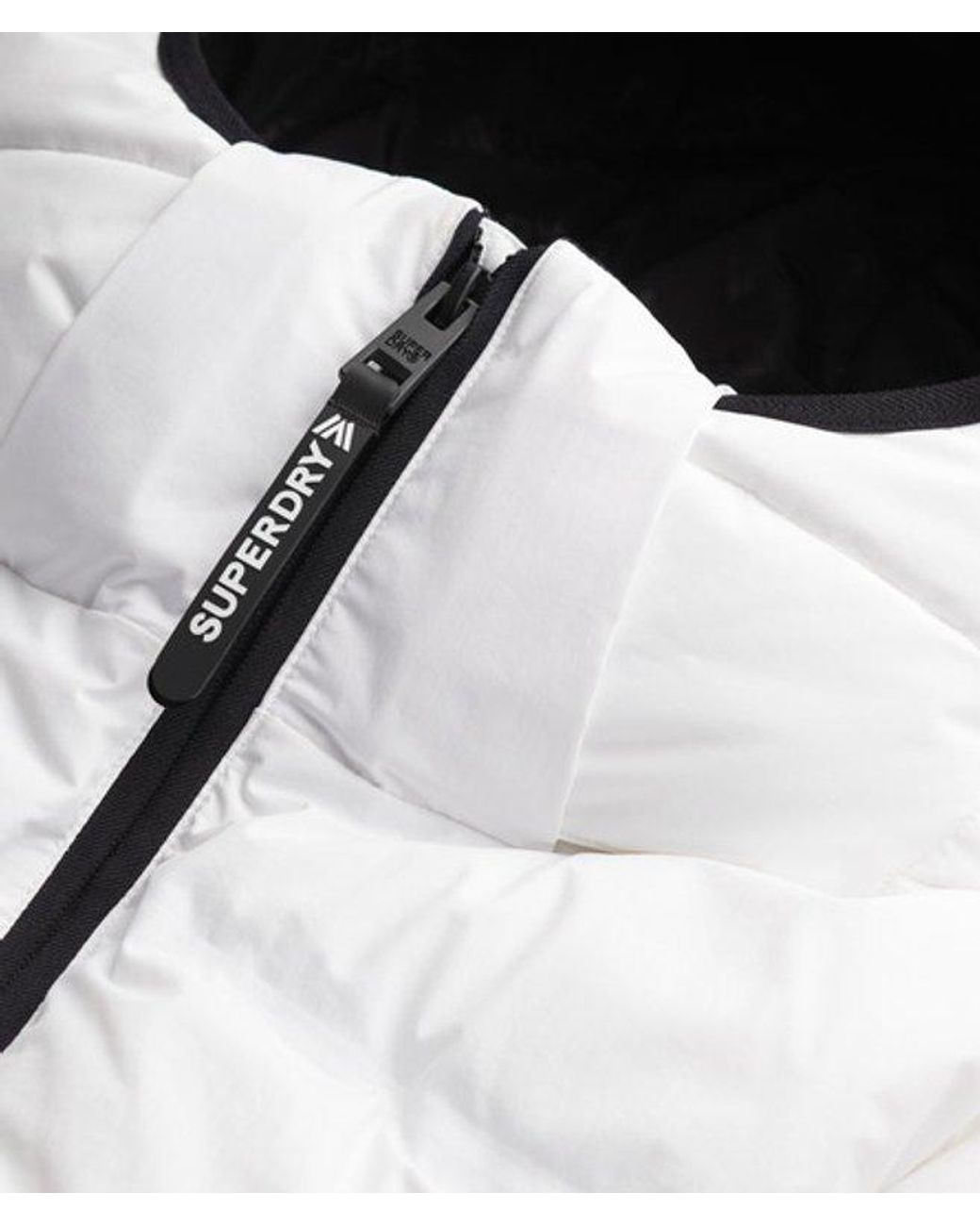 Superdry White & Co Hooded Ski Bomber Jacket