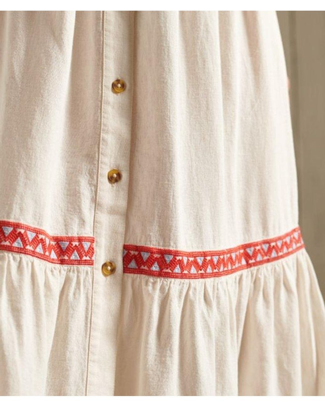 Superdry Natural & Co Midi Skirt