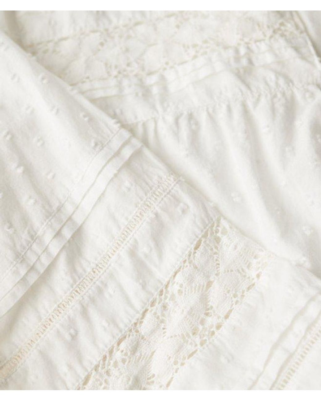Superdry White & Co Ibiza Lace Blouse