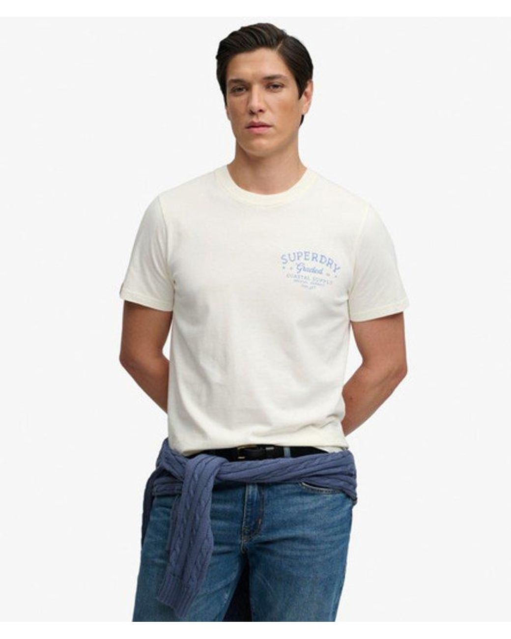 Superdry White & Co Lo-fi Dockside T-shirt for men