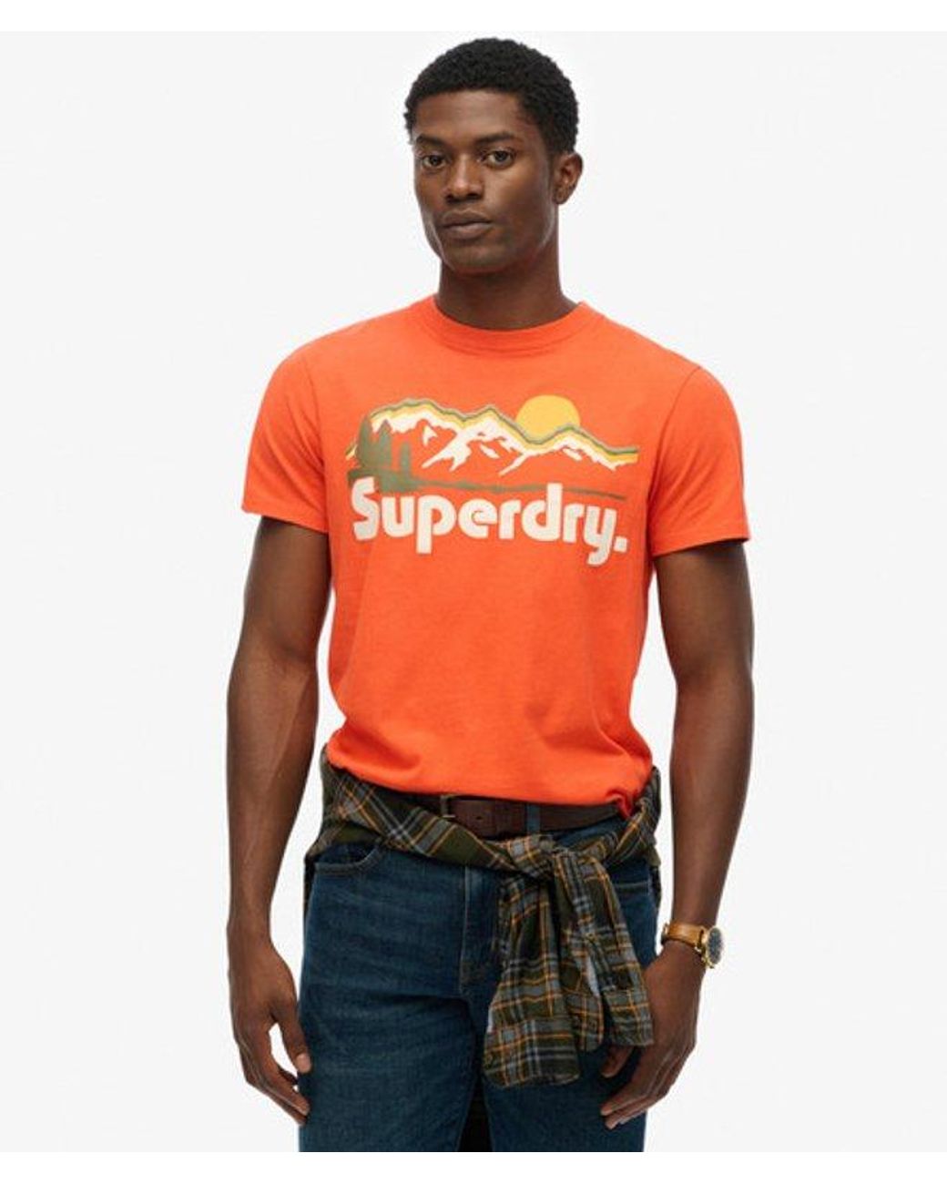 Superdry Orange & Co Great Outdoors Relaxed T-shirt for men