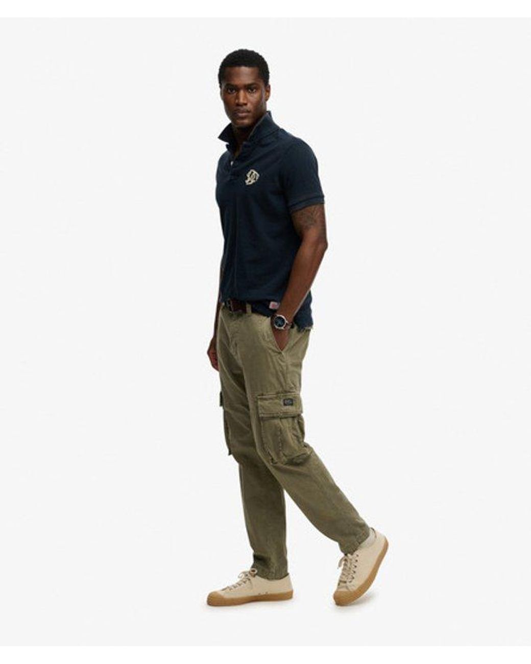 Superdry Green Core Cargo Pants Size: 28/32 for men