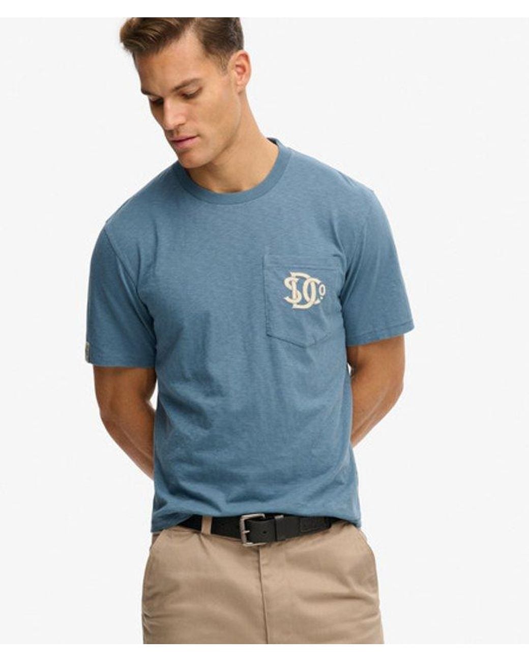 Superdry Blue The Merchant Store for men