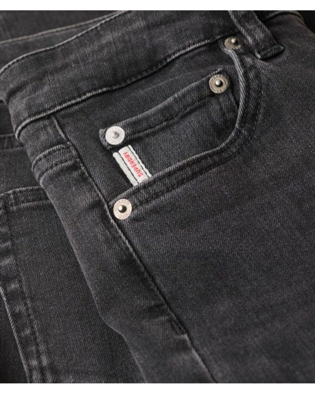 Superdry White & Co Organic Cotton Vintage Mid Rise Skinny Jeans