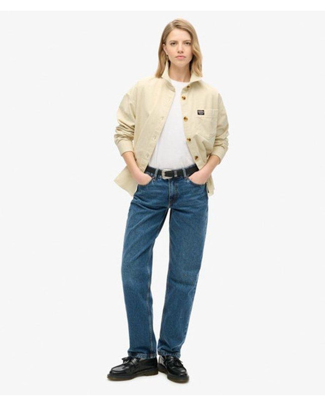 Superdry Natural Chunky Cord Overshirt
