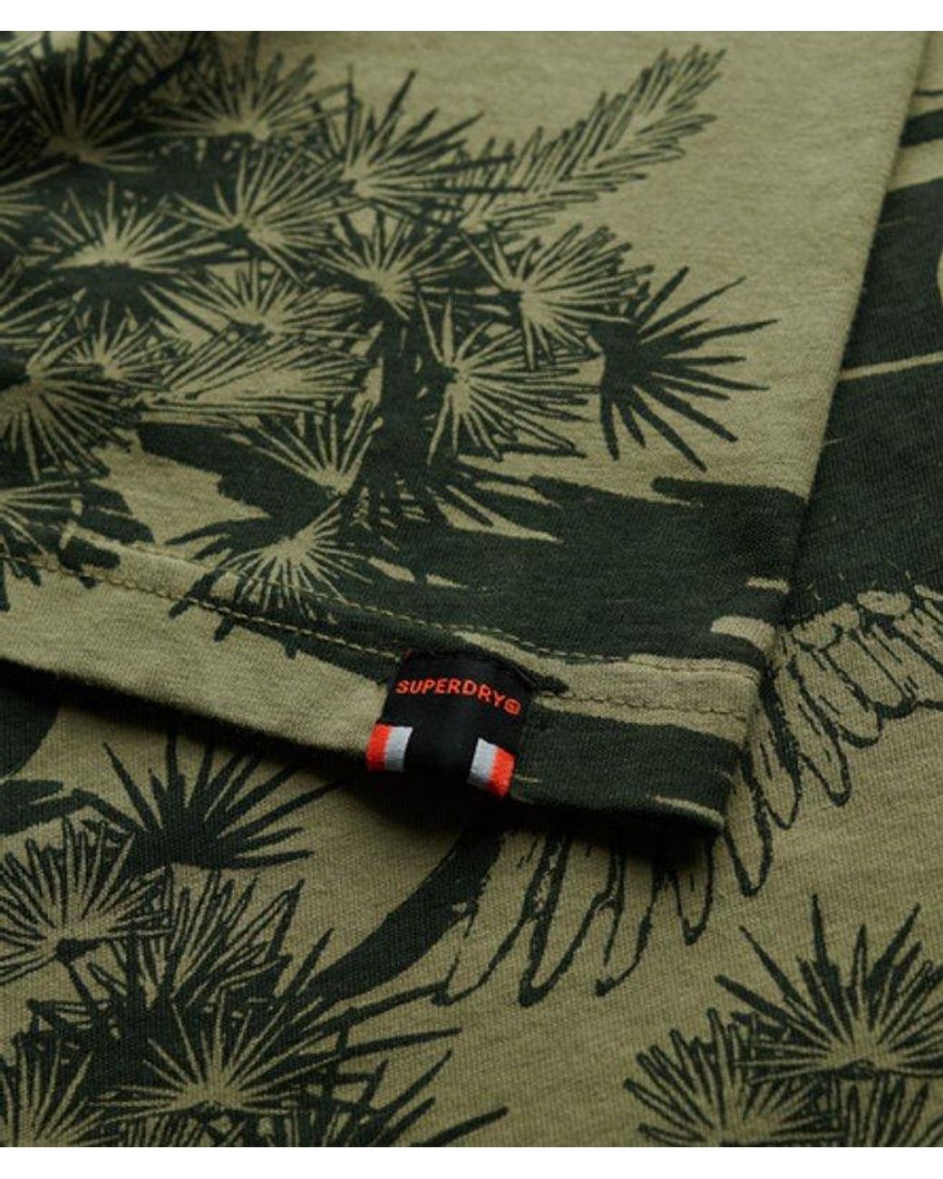 Superdry Green & Co Classic Essential Printed T-shirt for men