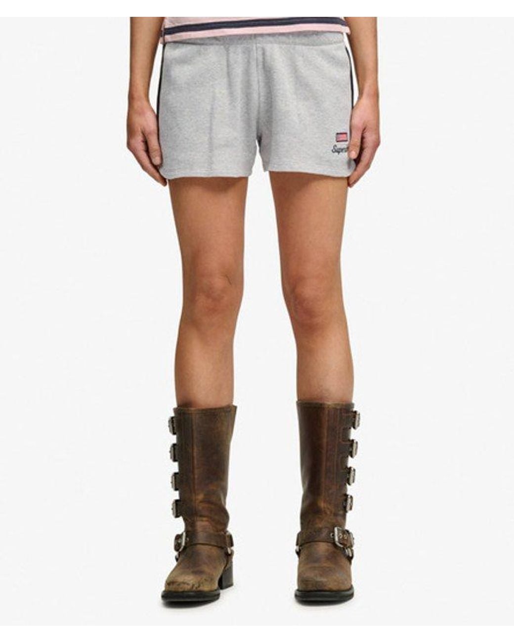 Superdry White & Co Athletic Essentials Waffle Retro Shorts