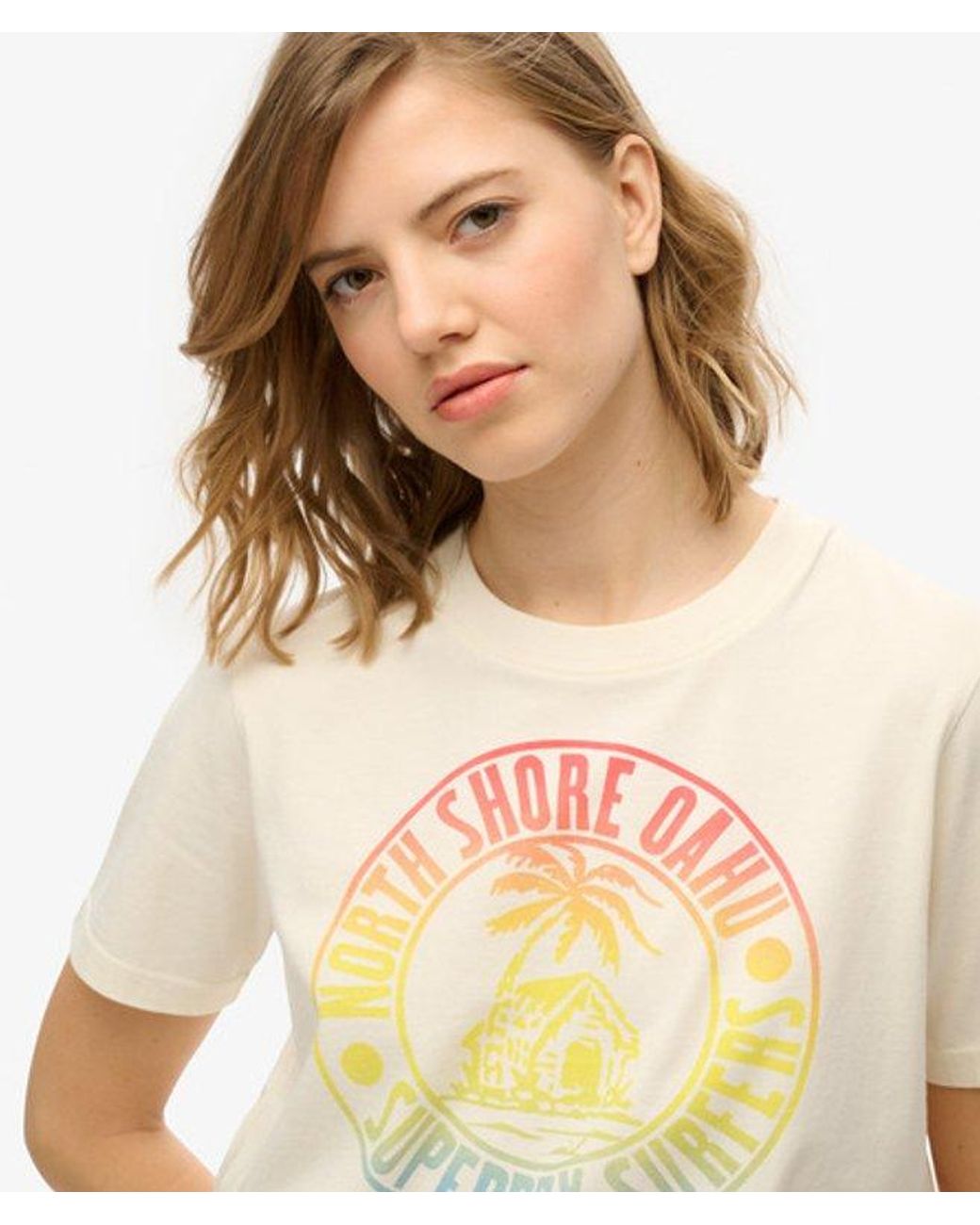 Superdry White & Co Lo-fi Outdoor Relaxed T-shirt