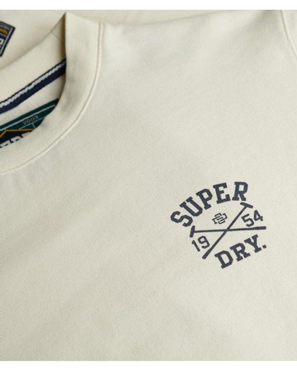Superdry White & Co Athletic Club Crew Sweatshirt for men