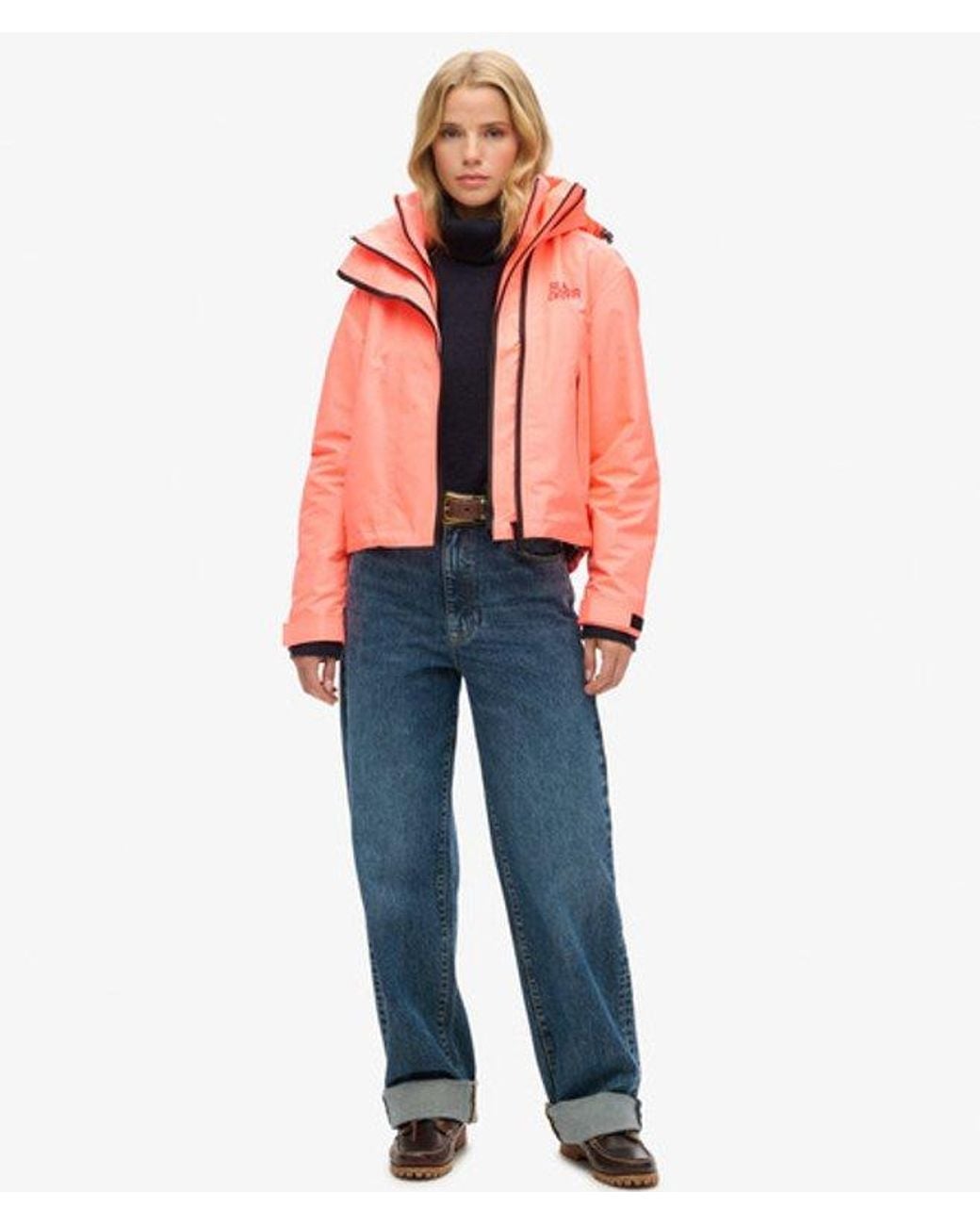 Superdry & Co Hooded Embroidered Sd Windbreaker Jacket