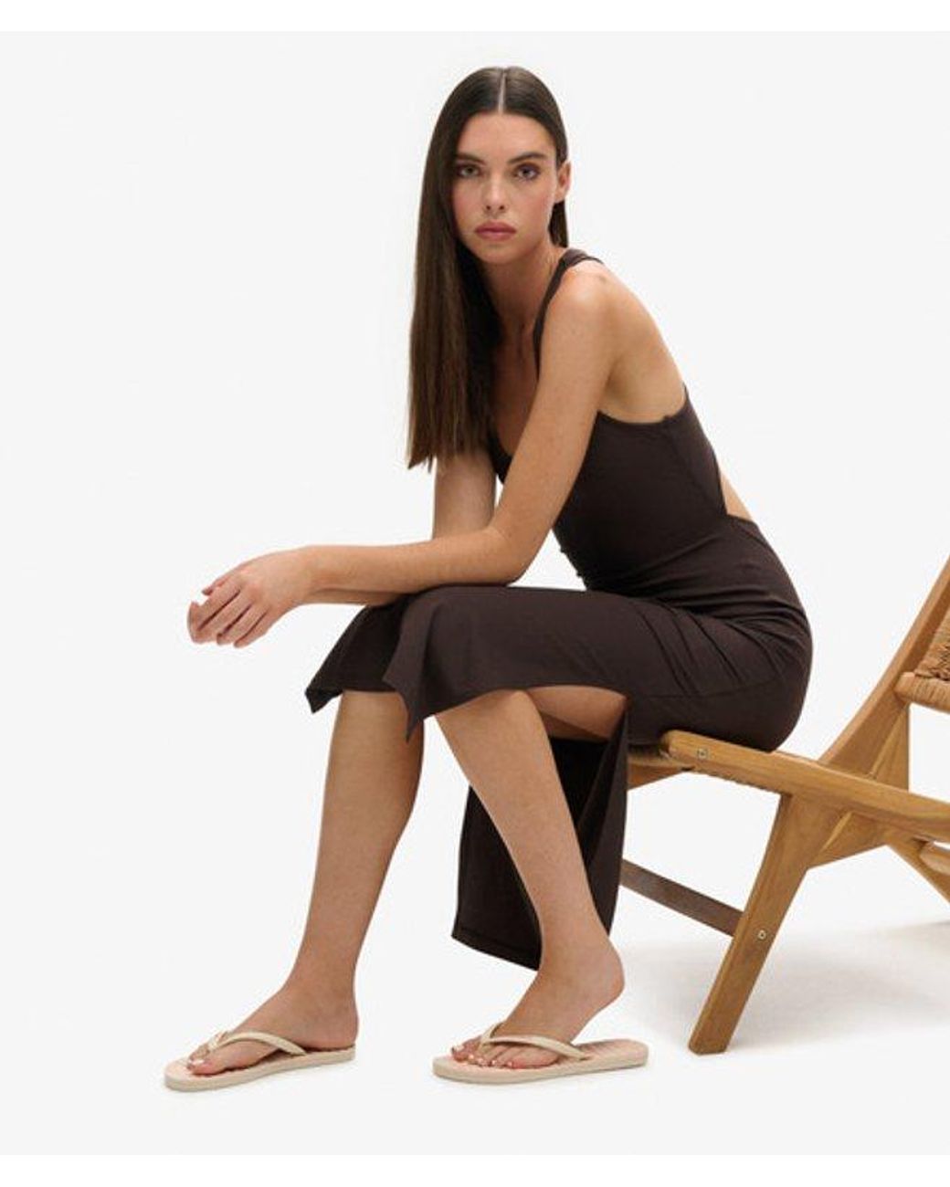 Superdry White & Co Vintage Vegan Flip Flops