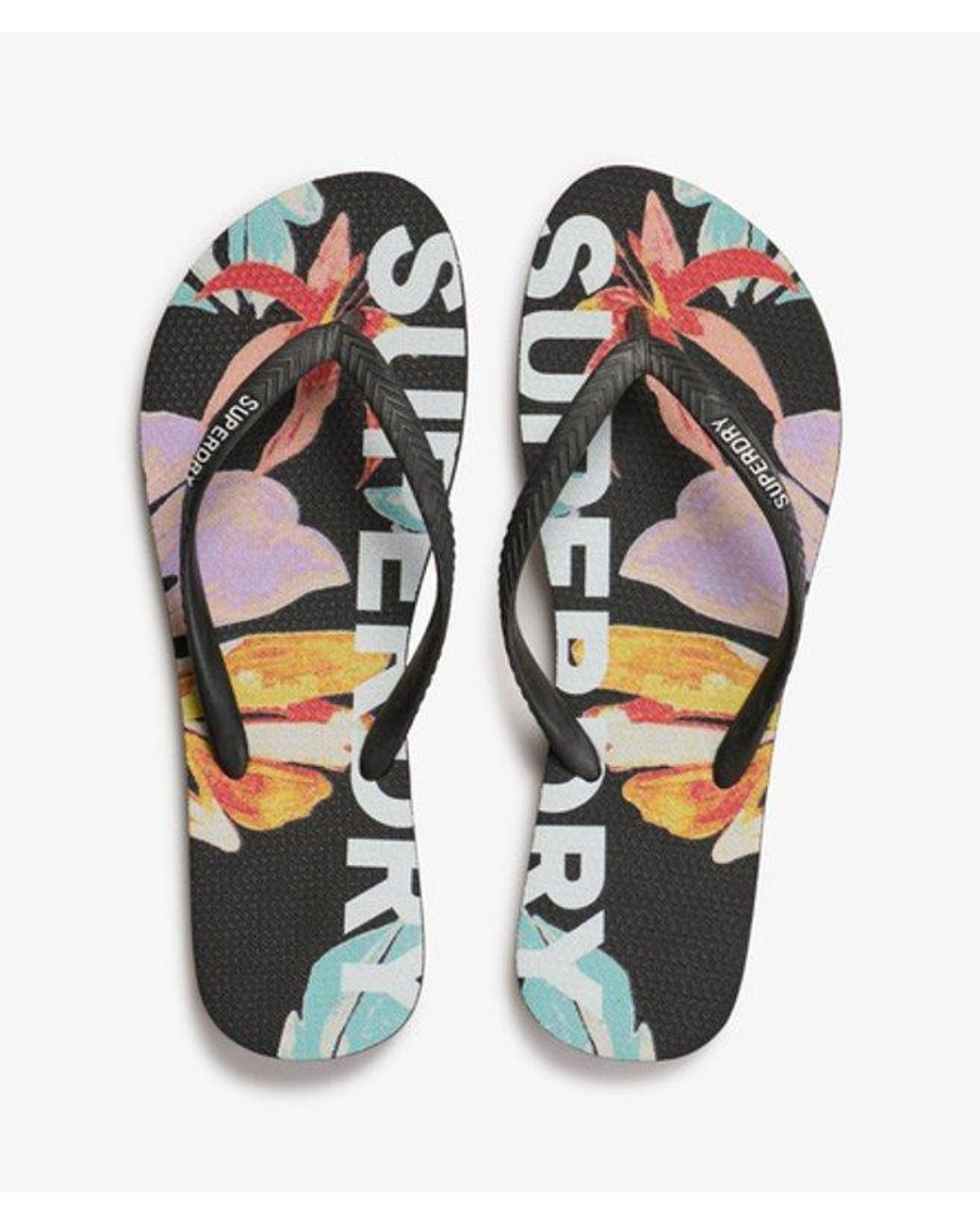 Superdry Multicolor & Co Logo Flip Flops