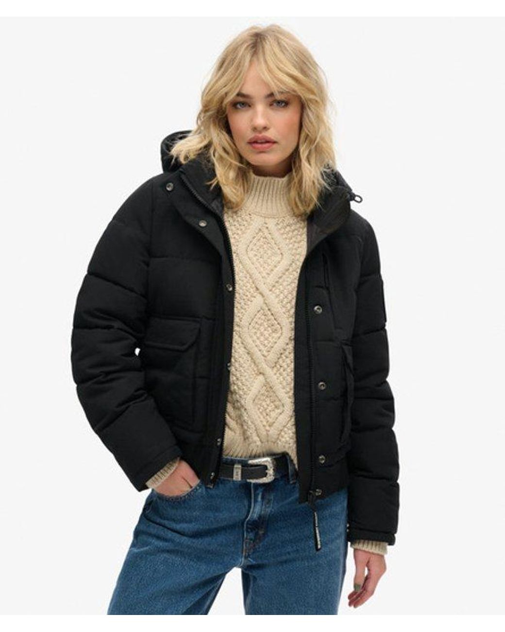 Superdry Black & Co Everest Bomber Jacket