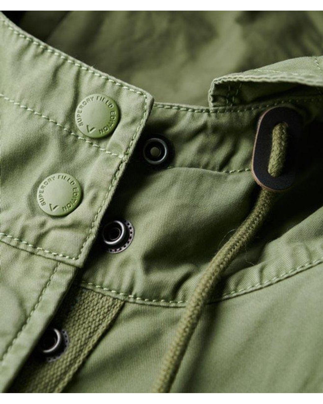 Superdry Green & Co Fully Lined Vintage Field Parka