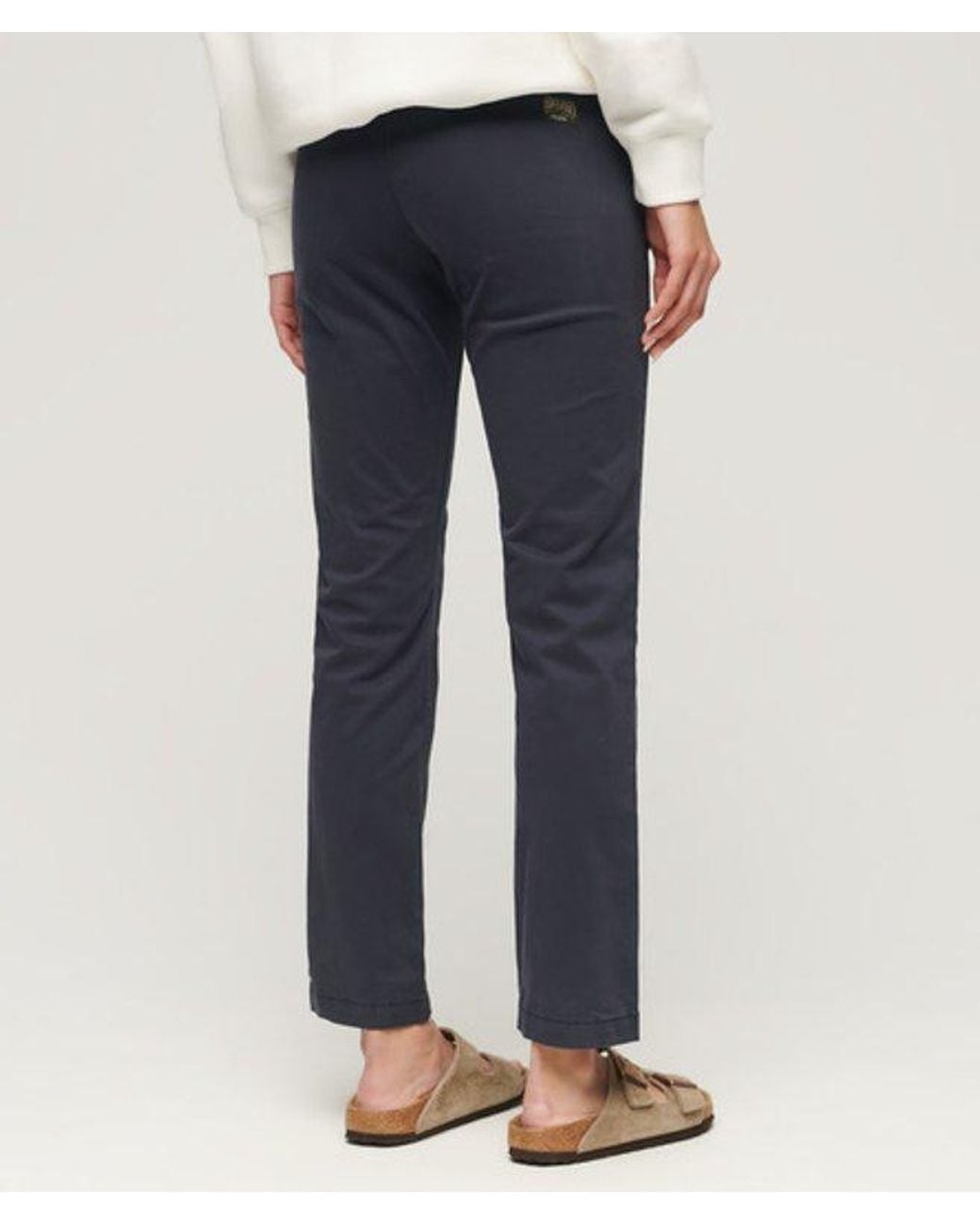 Superdry Blue & Co Mid Rise Chino Trousers