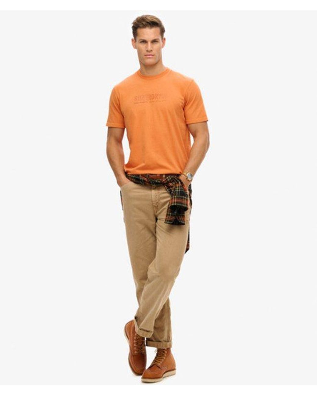 Superdry Orange & Co Utility Sport Graphic T-shirt for men