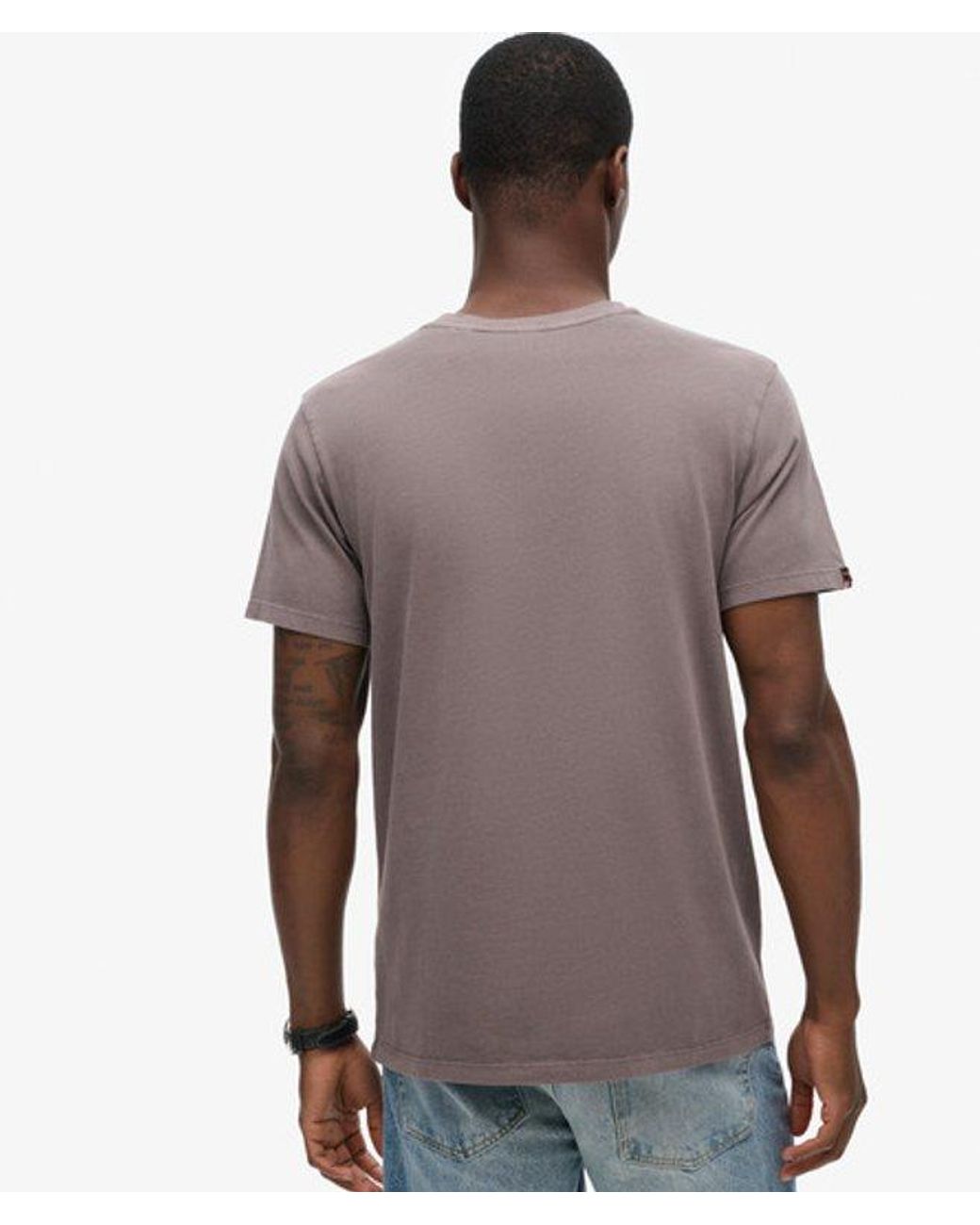 Superdry Brown & Co Classic Essential T-shirt for men