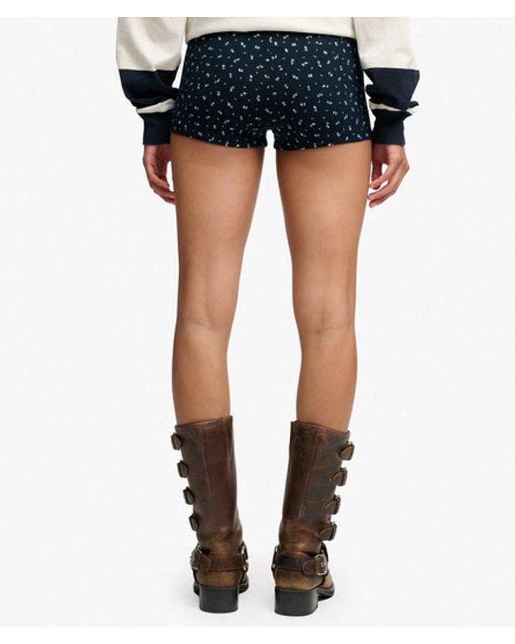 Superdry Black & Co Athletic Essentials Jersey Hot Shorts