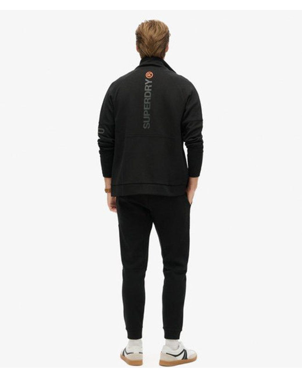 Superdry Black & Co Tech Tapered jogger for men