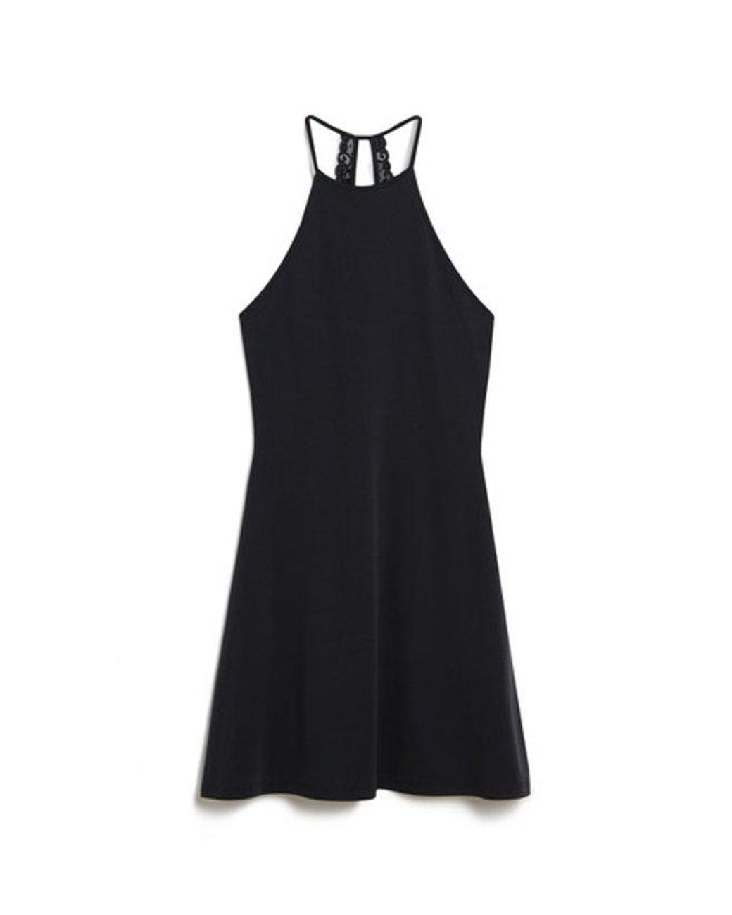 Superdry Black & Co Mini Jersey Fit-and-flare Dress