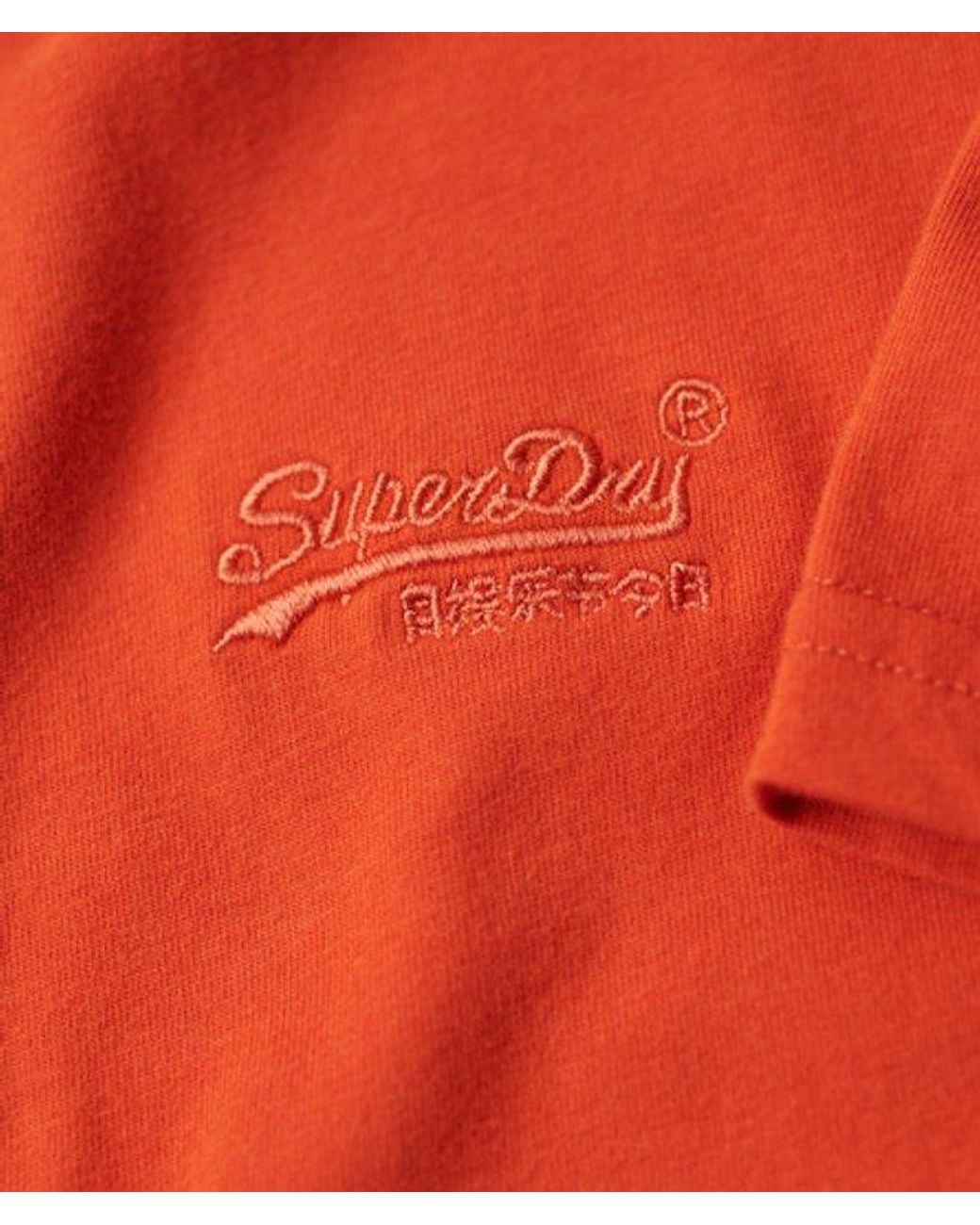 Superdry & Co Vintage Logo Embroidered T-shirt for men