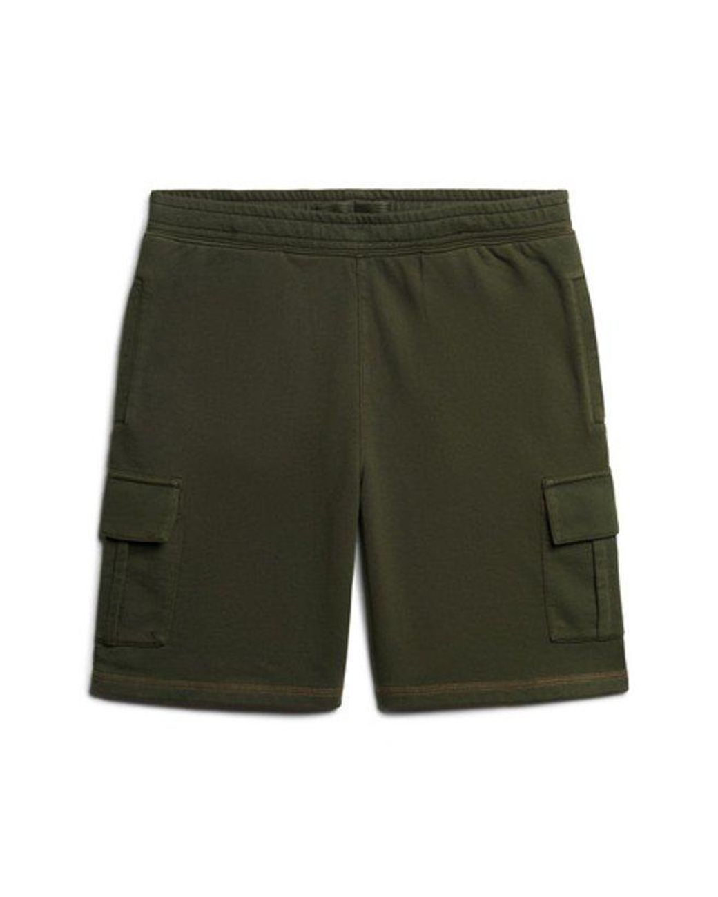Superdry White & Co Loose Fit Contrast Stitch Cargo Shorts for men
