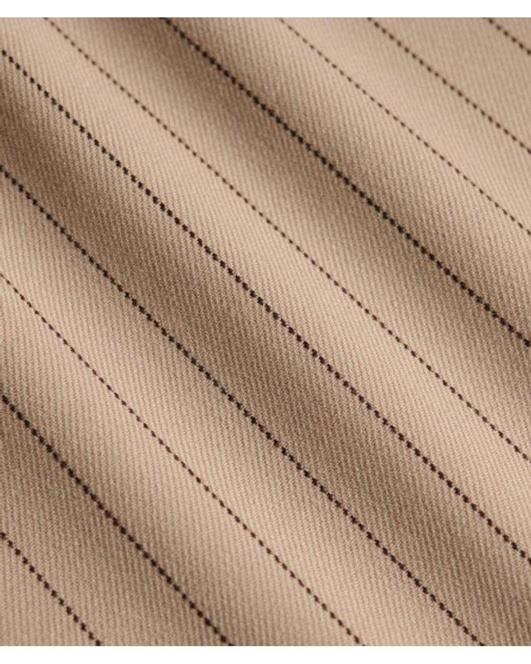 Superdry Natural & Co Mid Rise Pinstripe Trousers