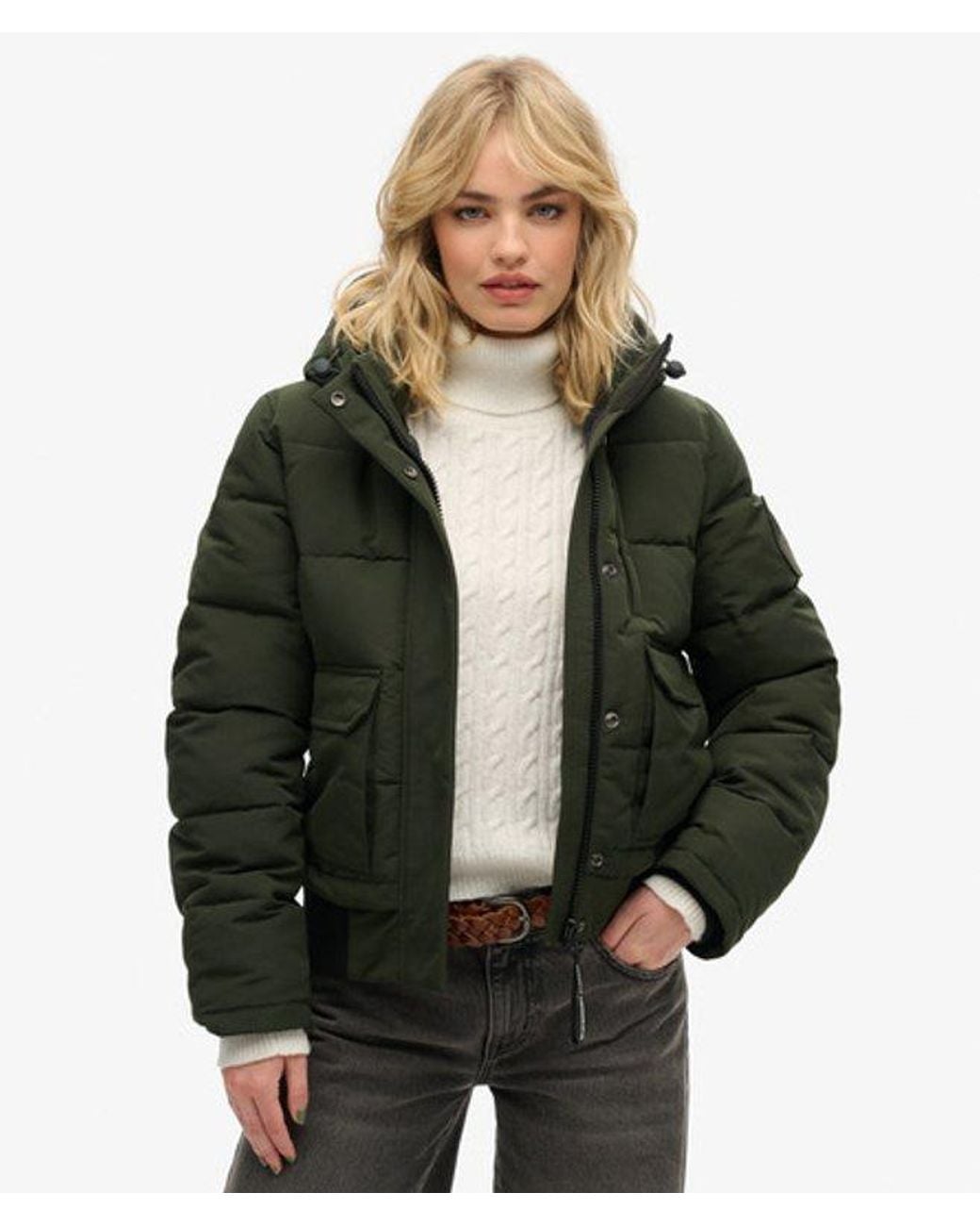 Superdry Green & Co Everest Bomber Jacket