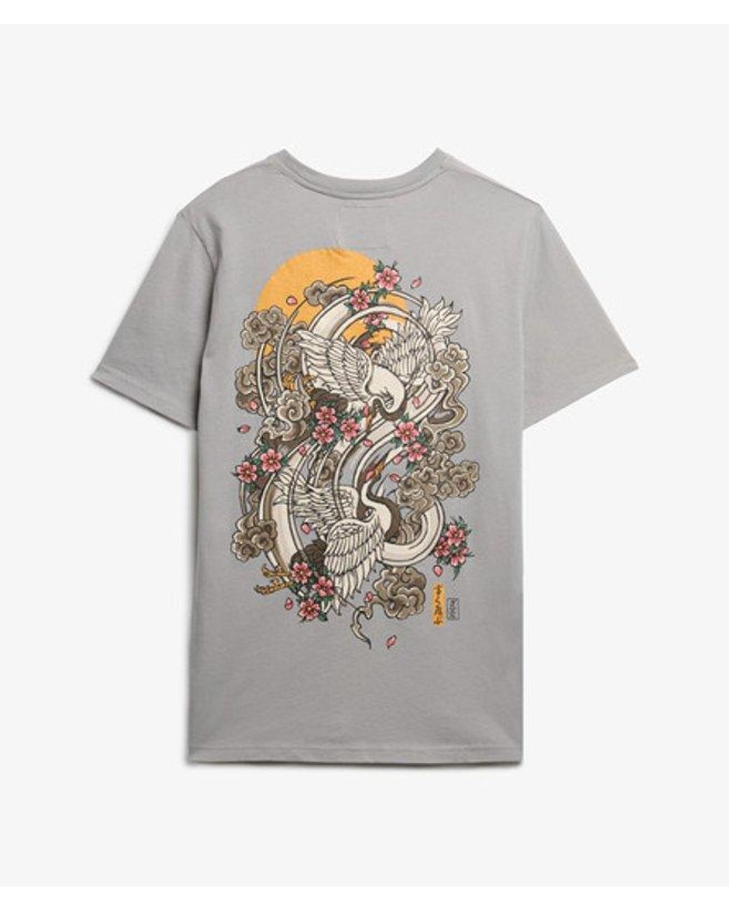 Superdry Blue & Co Vintage Logo Tokyo Relaxed T-shirt for men