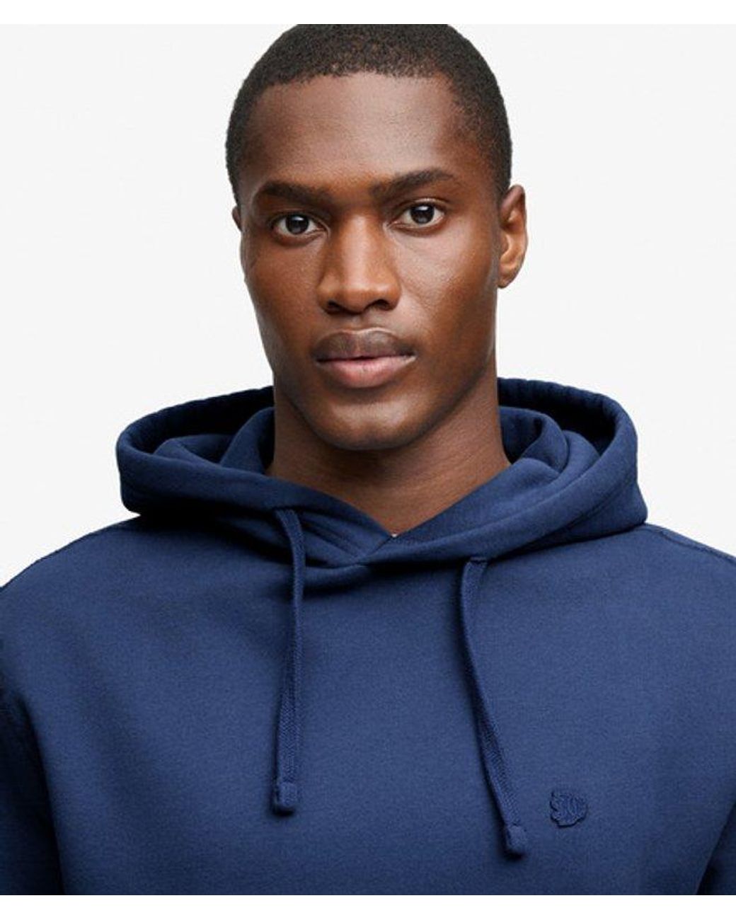 Superdry Blue & Co Essential Logo Hoodie for men