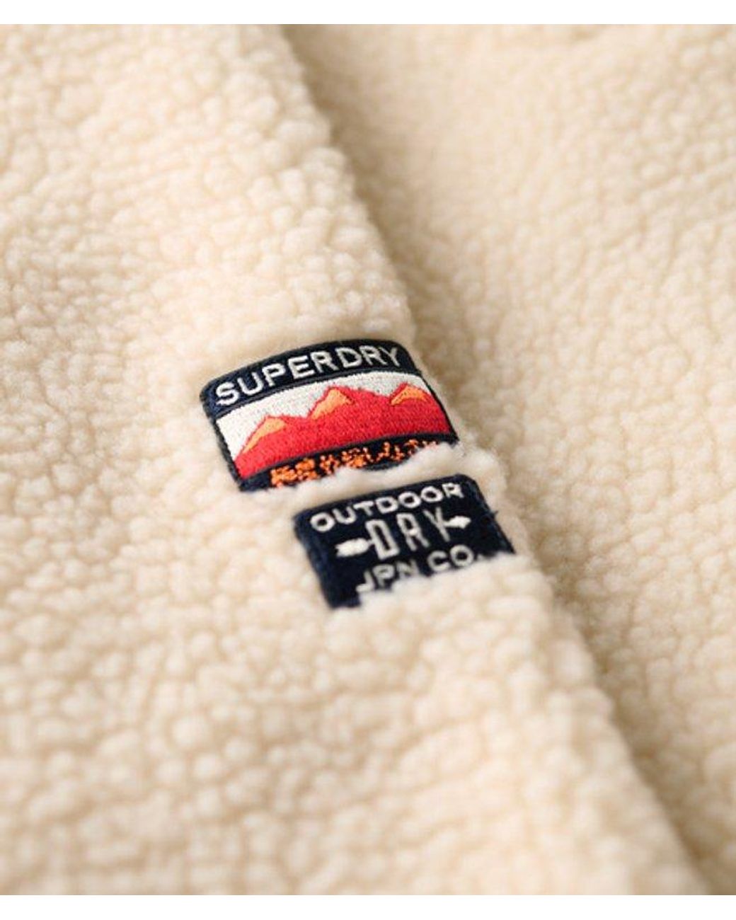 Superdry Blue Outdoor Full Zip Fleece