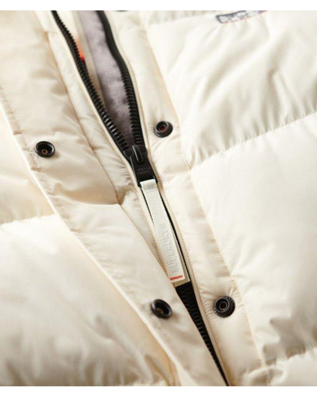 Superdry Natural & Co Sports Puffer Cropped Jacket