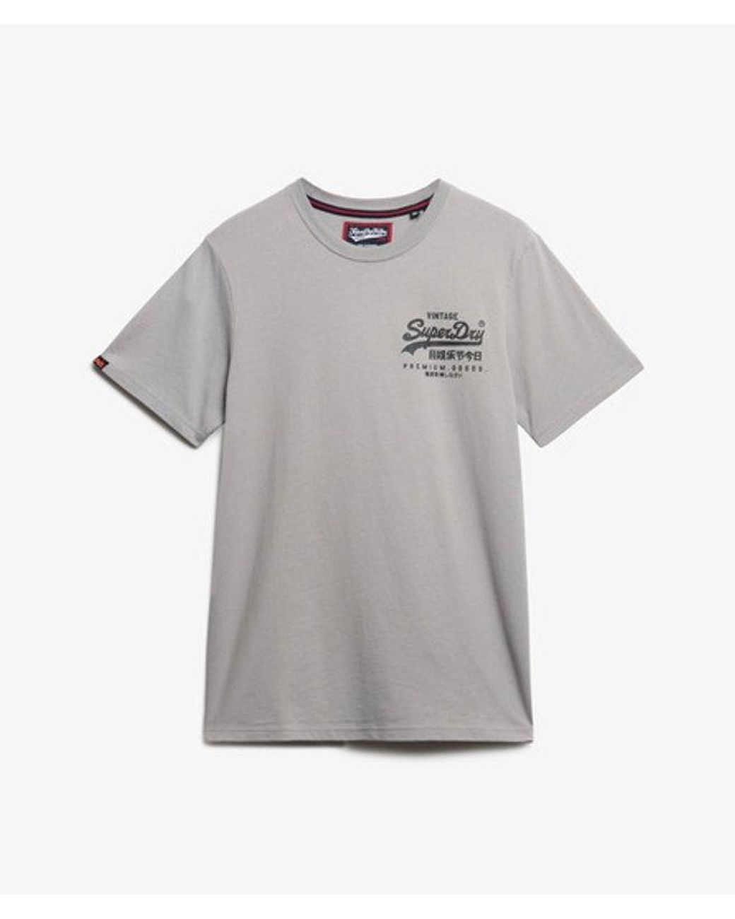 Superdry Blue & Co Vintage Logo Tokyo Relaxed T-shirt for men