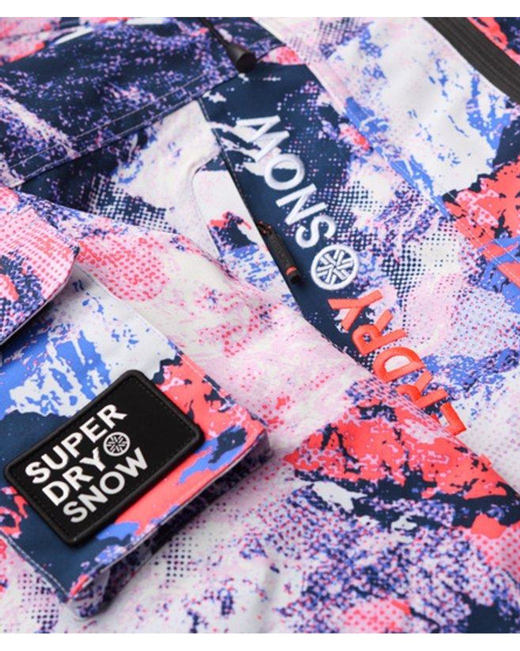 Superdry White Ski Ultimate Rescue Jacket