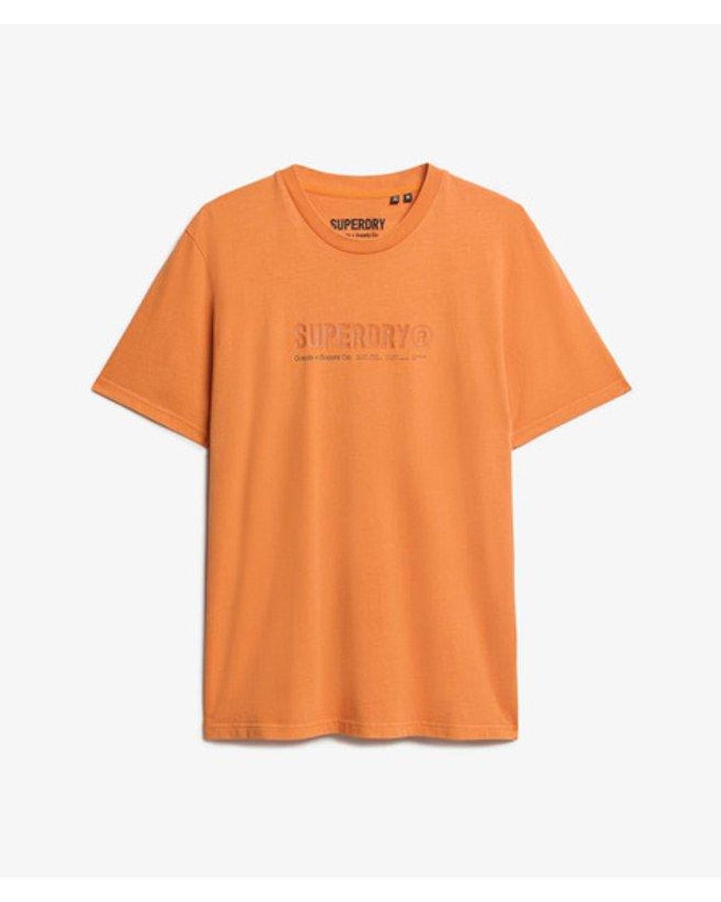 Superdry Orange & Co Utility Sport Graphic T-shirt for men