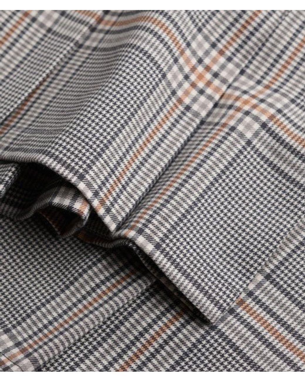 Superdry Blue Uperdry Vintage Check Kirt