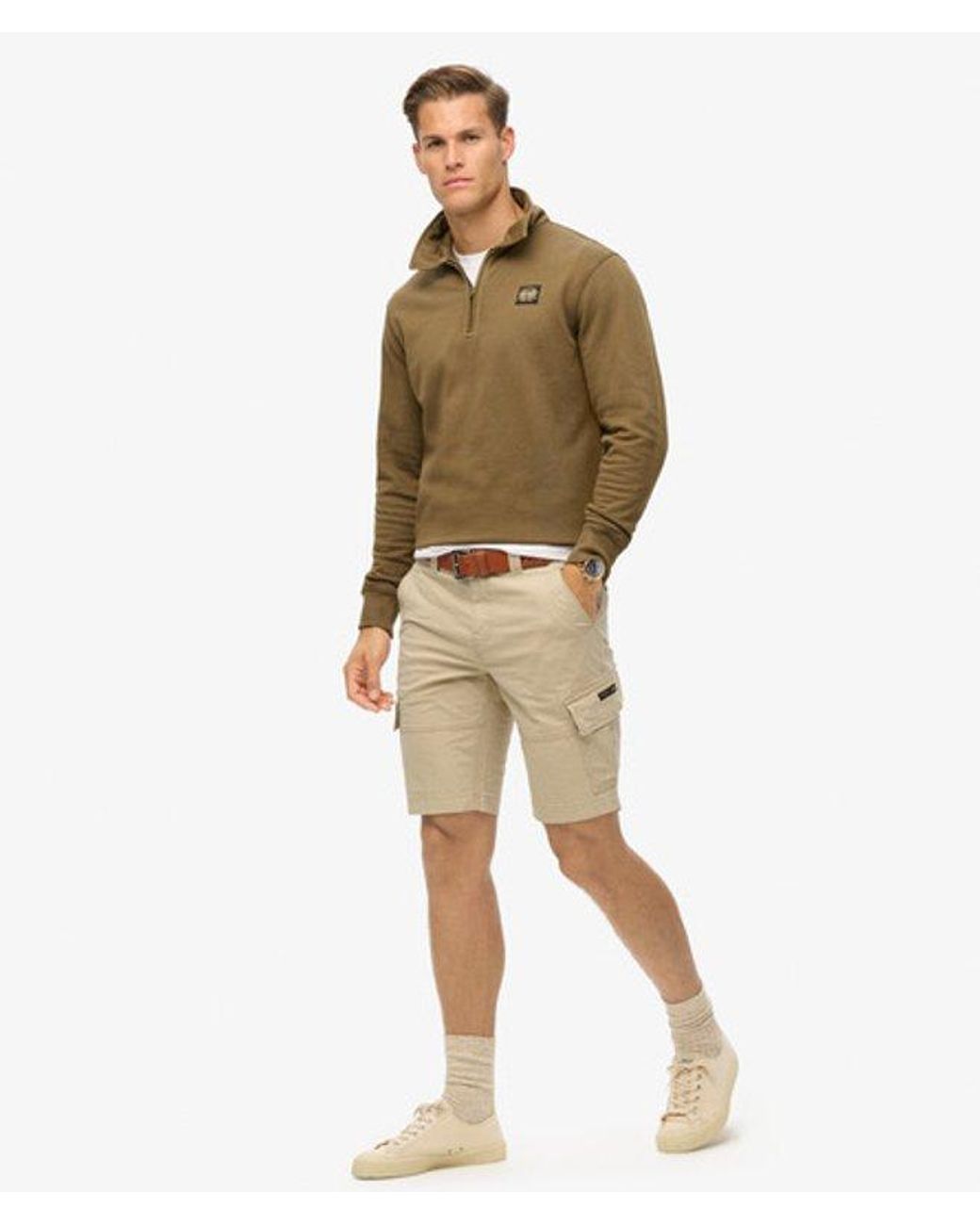 Superdry Natural & Co Organic Cotton Core Cargo Shorts for men