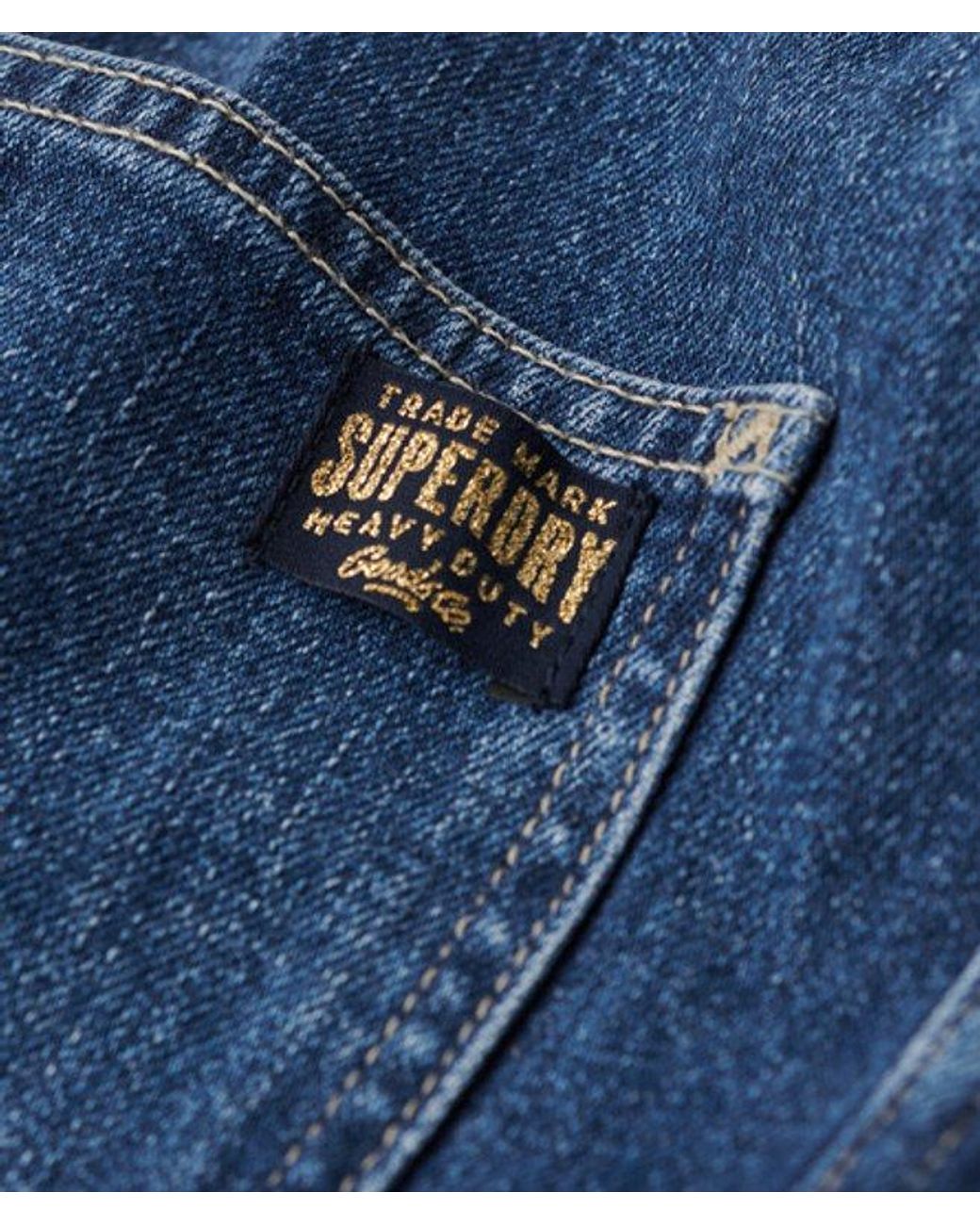 Superdry Blue Denim Chore Jacket