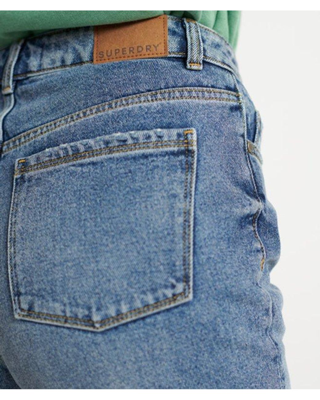 Superdry Blue Bermuda Boy Shorts