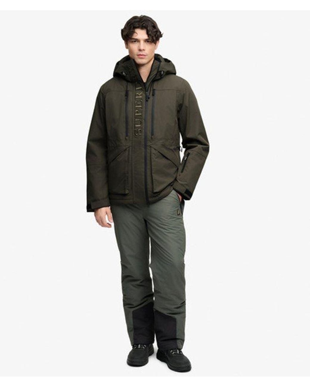 Superdry Green & Co Ultimate Freestyle Ski Jacket for men