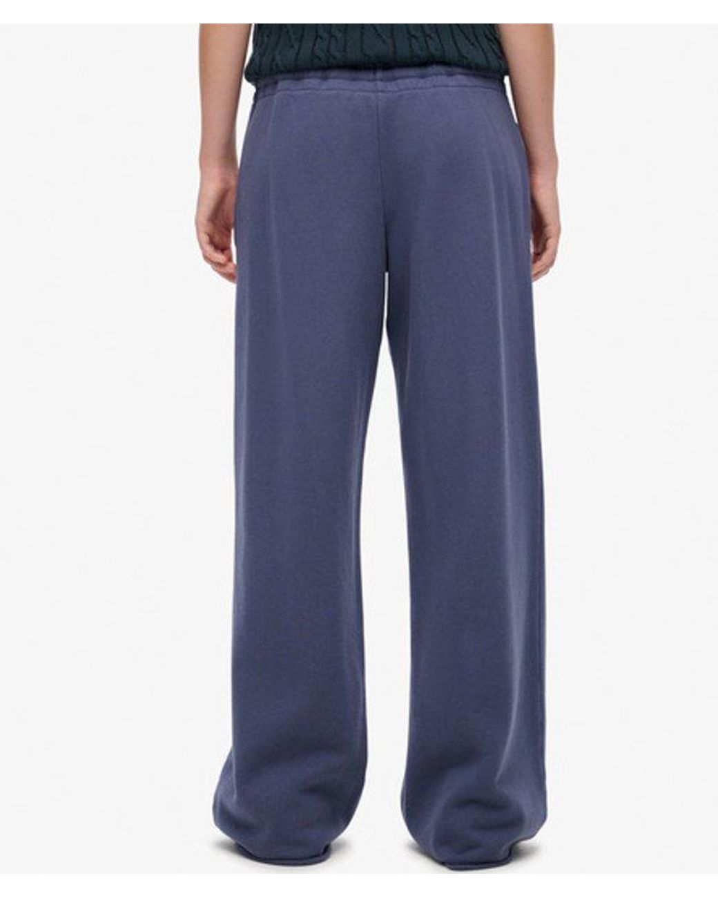 Superdry Blue & Co Athletic Essentials Straight Leg joggers