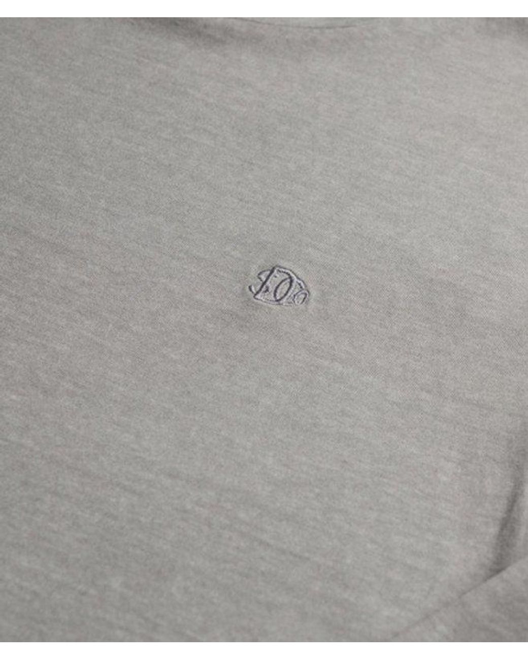 Superdry Gray Classic Essential Top for men