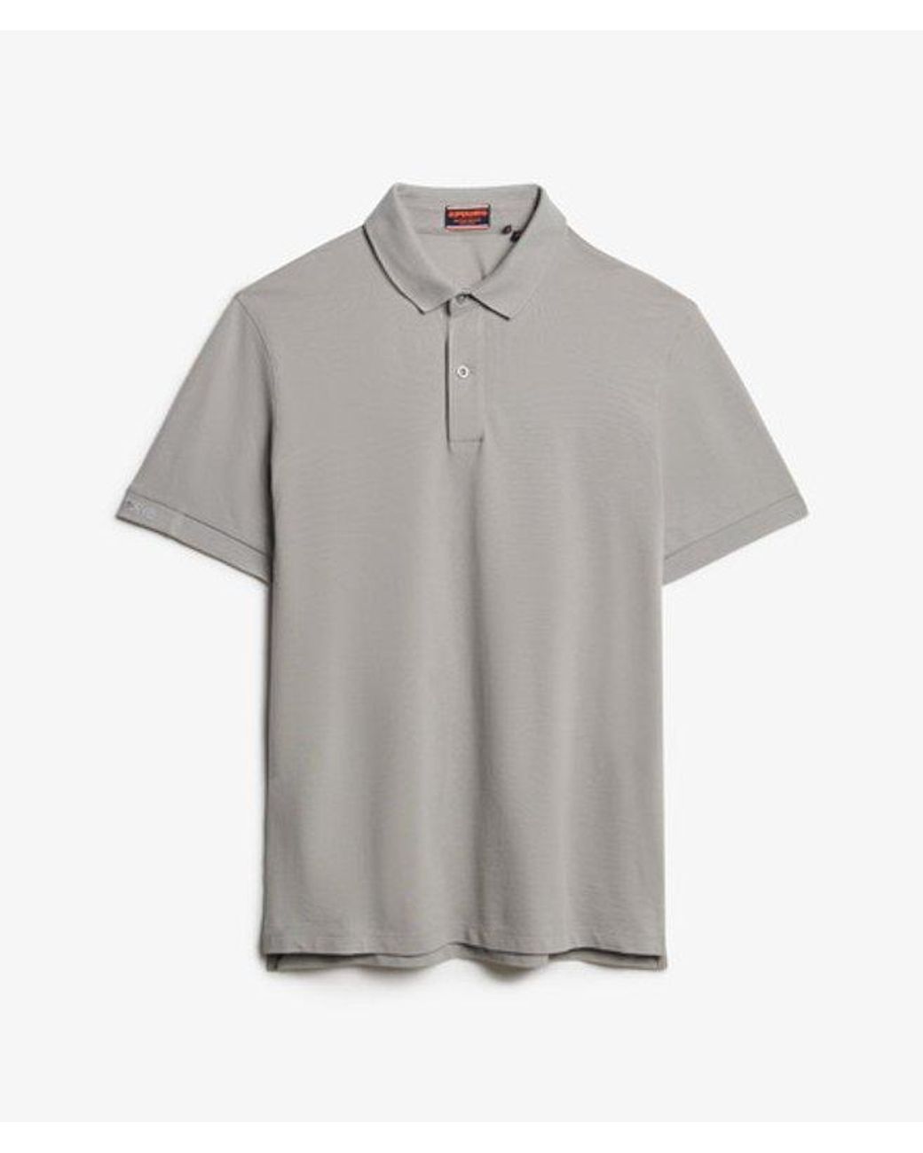 Superdry Gray & Co City Pique Polo Shirt for men