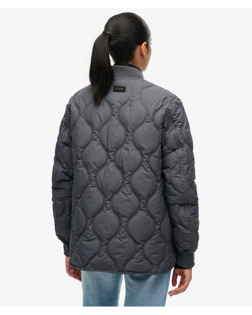 Superdry Gray & Co Short Quilted Liner Jacket