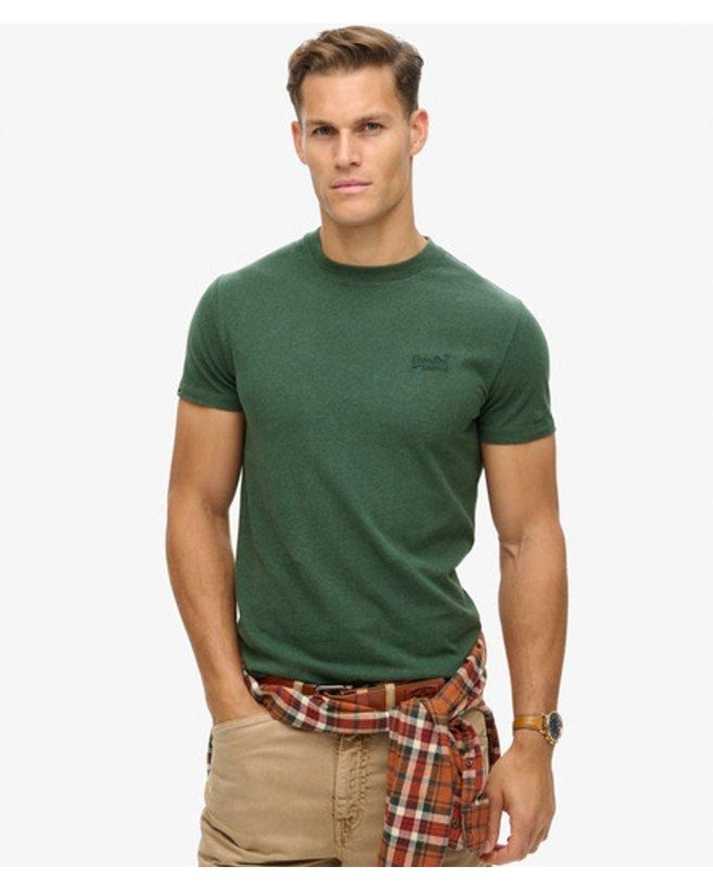 Superdry Green & Co Essential Logo T-shirt for men
