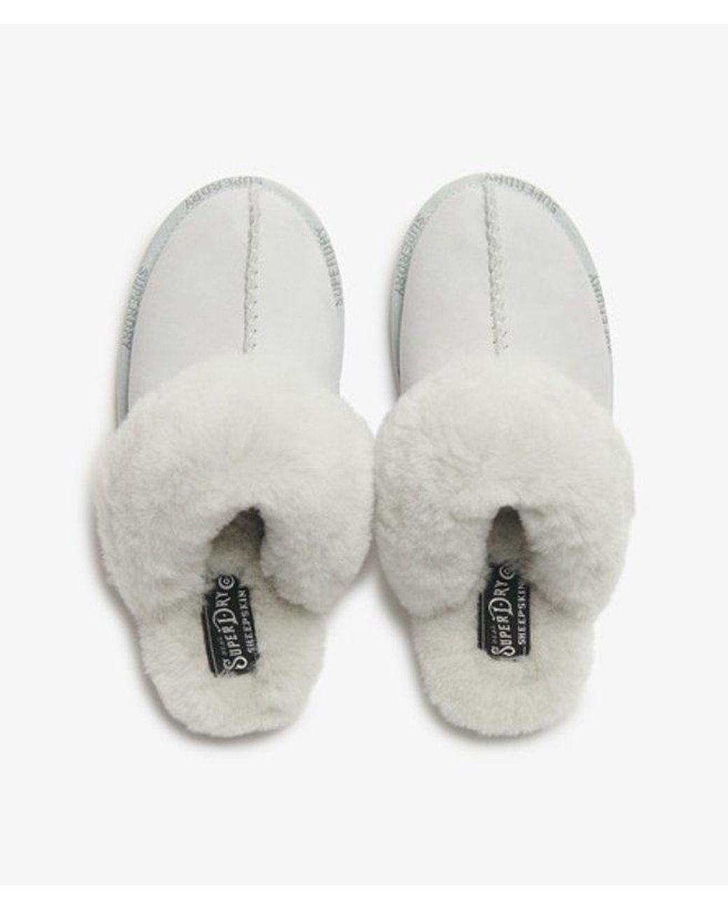 Superdry White & Co Suede Mule Slippers