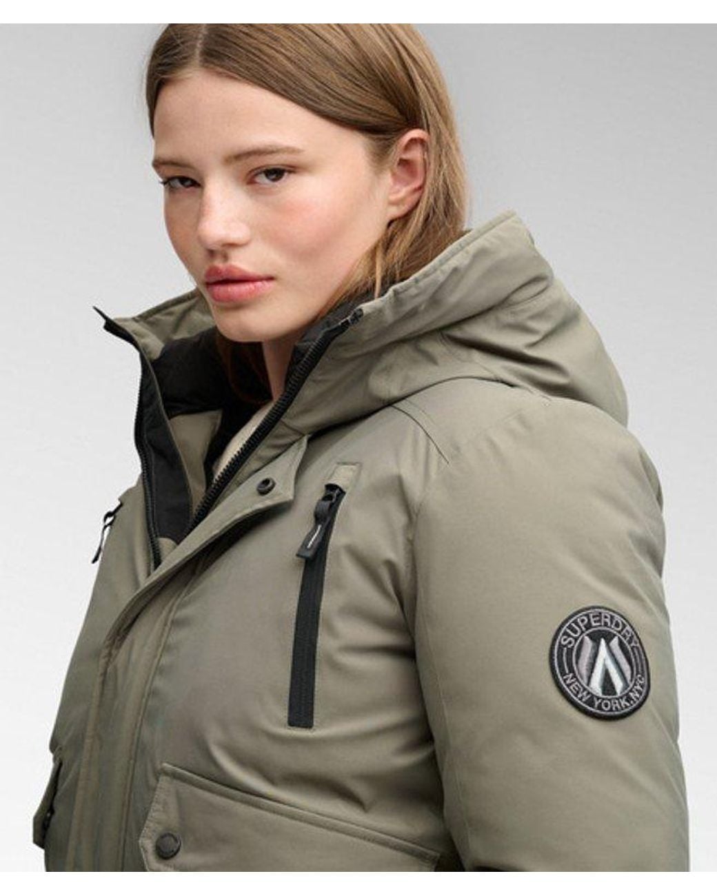 Superdry Gray & Co City Padded Bomber Jacket