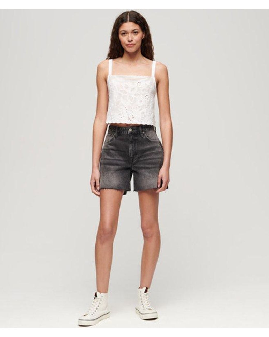 Superdry White & Co Ibiza Embroidered Cami Top